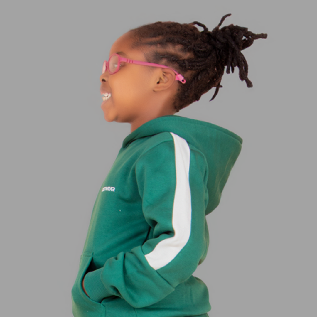 Girls' Green Hoodie Set