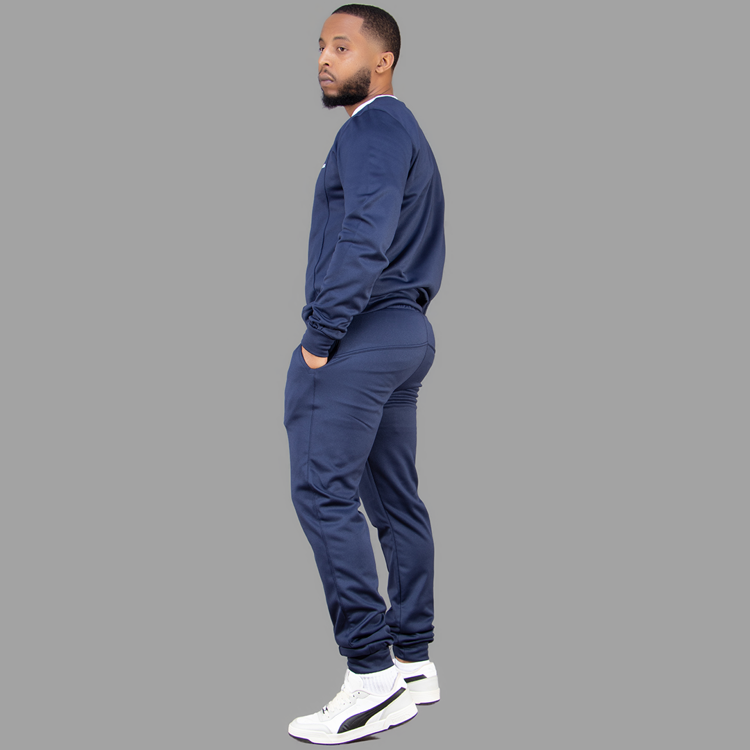 Men's Softshell Navy Blue Sweatshirt Set