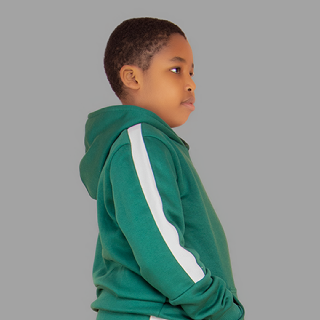 Boys' Green Hoodie Set