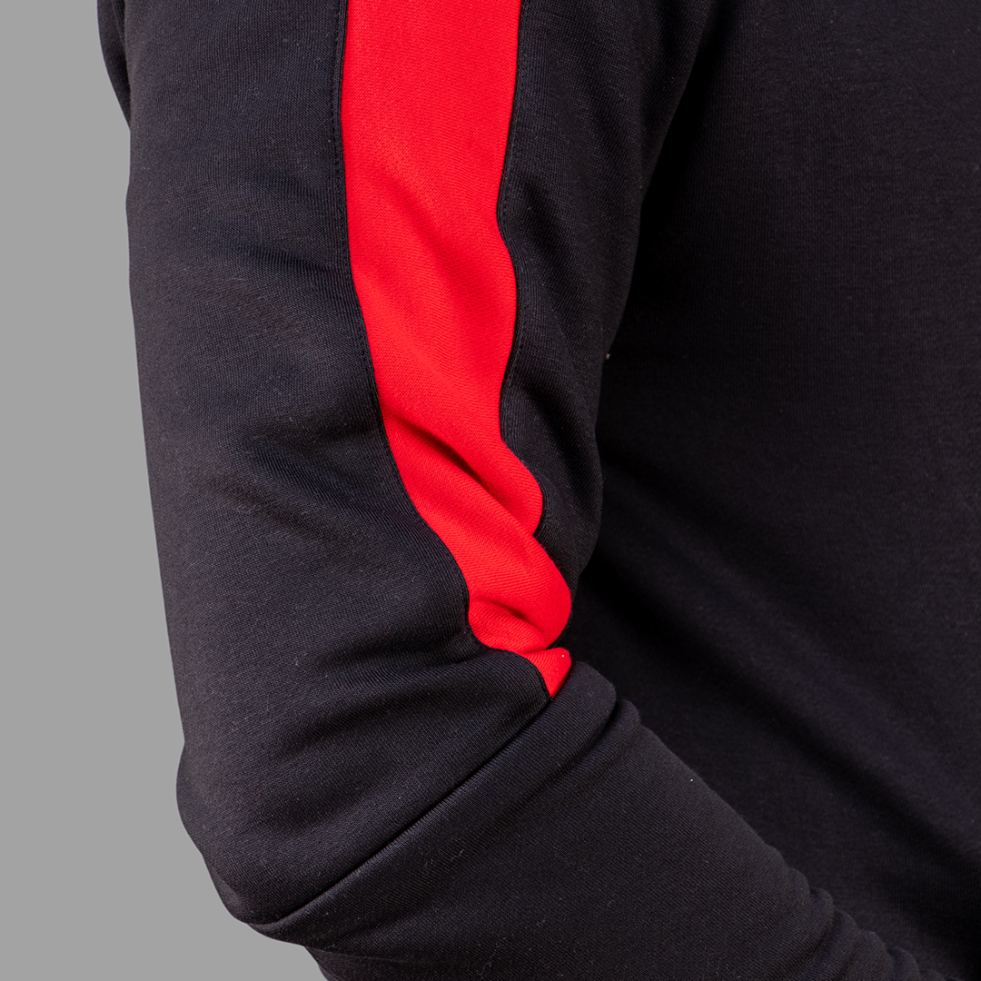 Exetwear Black/Red Hoodie