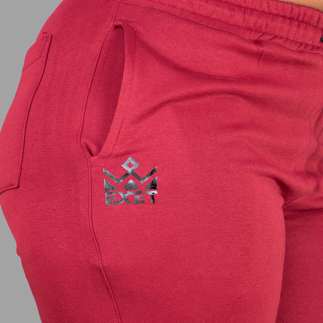 Women's plain Maroon Sweatpants