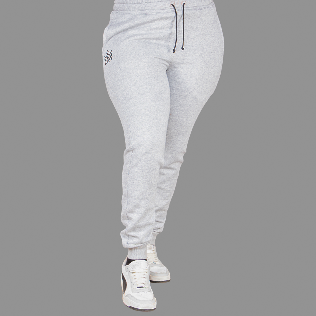 Women's plain Light Grey Sweatpants