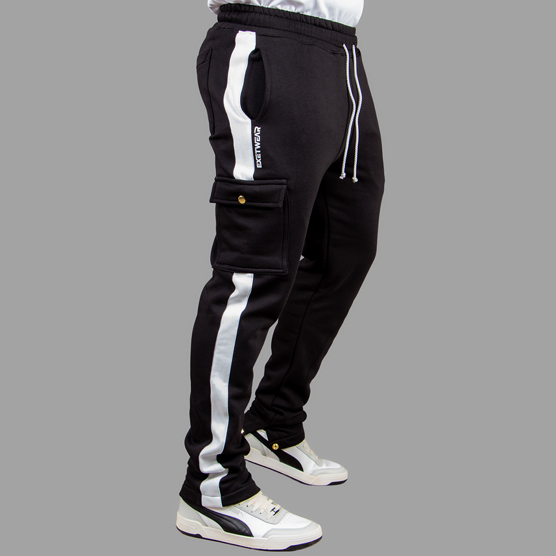 Exetwear Black/White Sweatpants