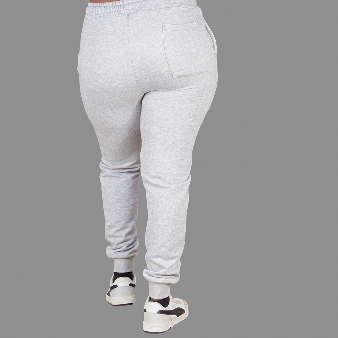 Women's plain Light Grey Sweatpants