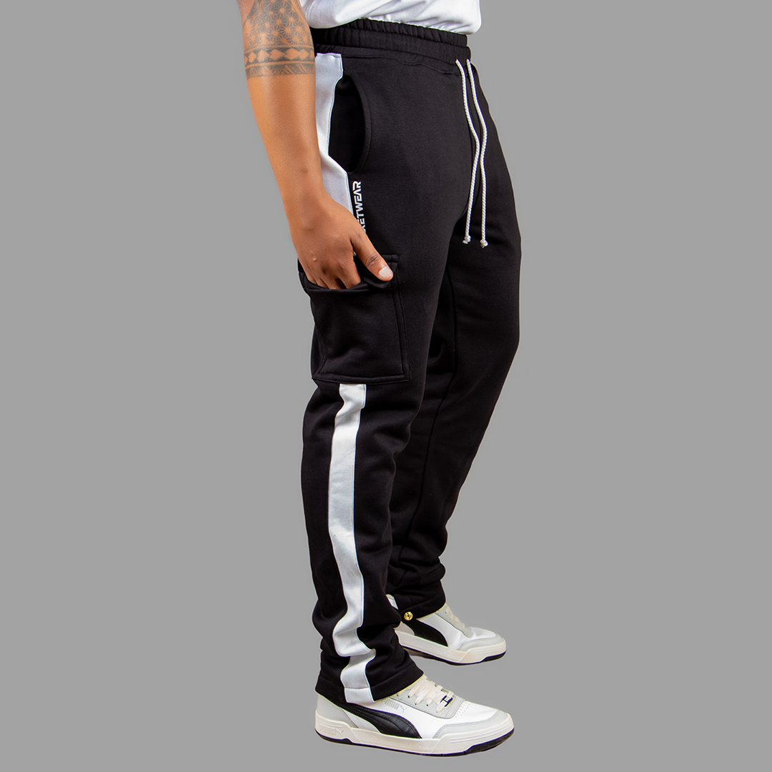 Exetwear Black/White Sweatpants