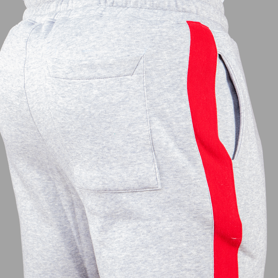 Light Grey/Red Shorts