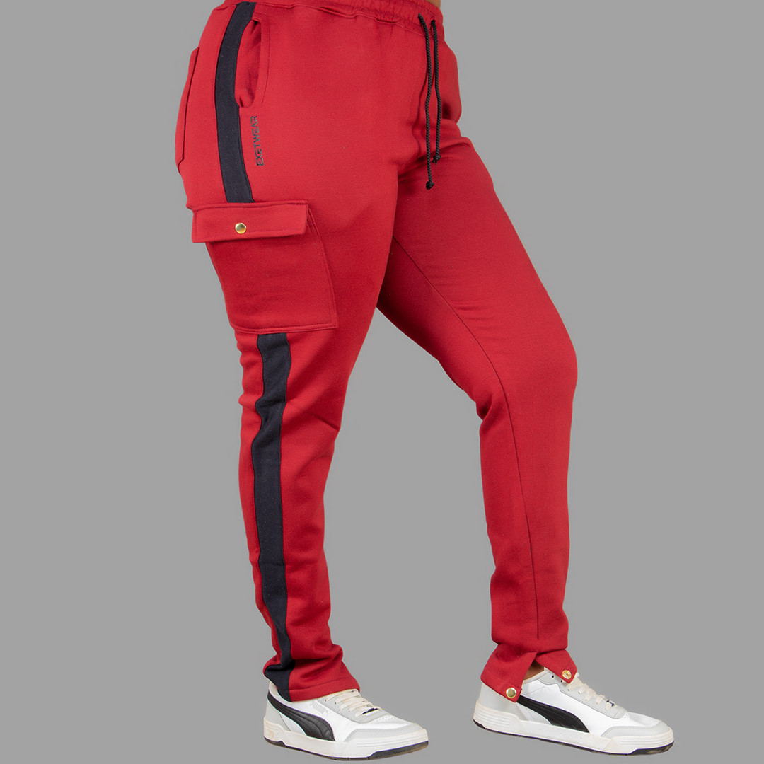 Women Sweatpants (Maroon/Black)