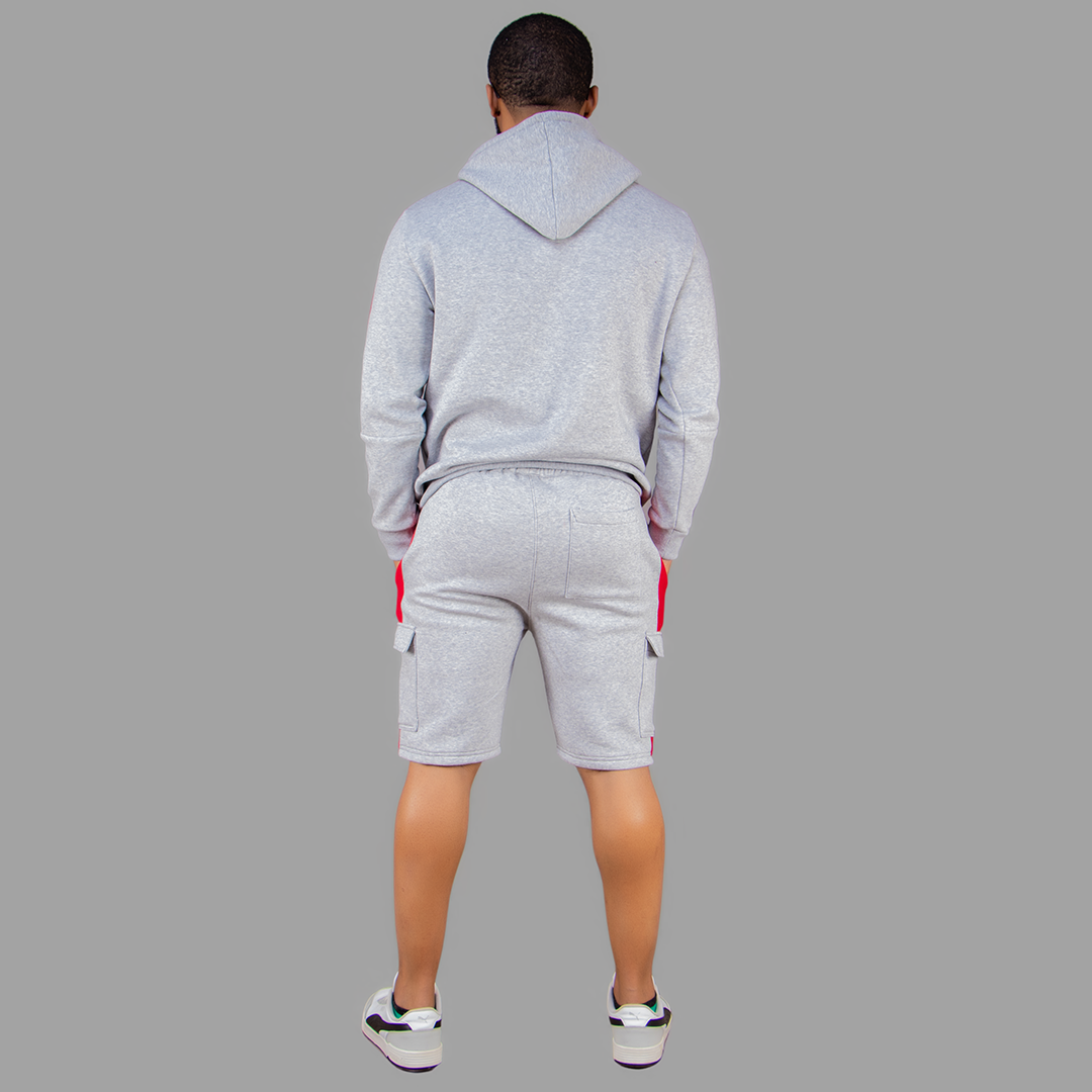 Exetwear Light Grey Short Set