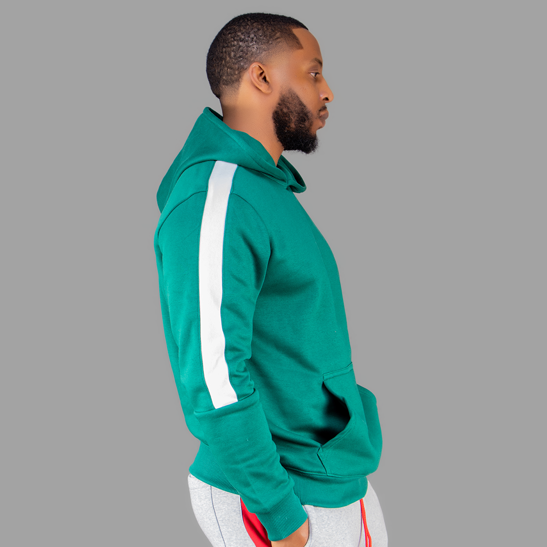 Exetwear Green/White Hoodie