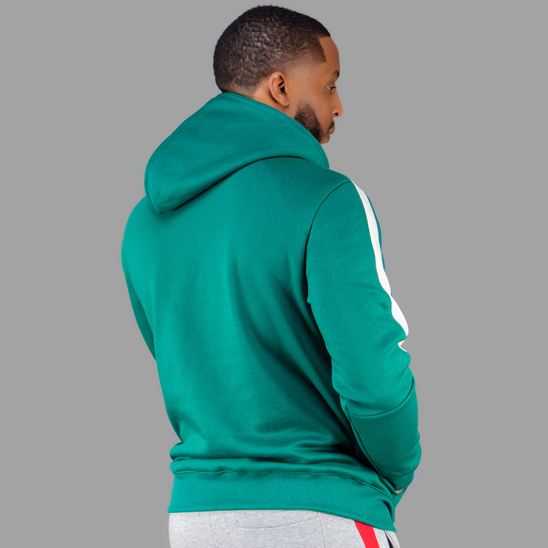 Exetwear Green/White Hoodie