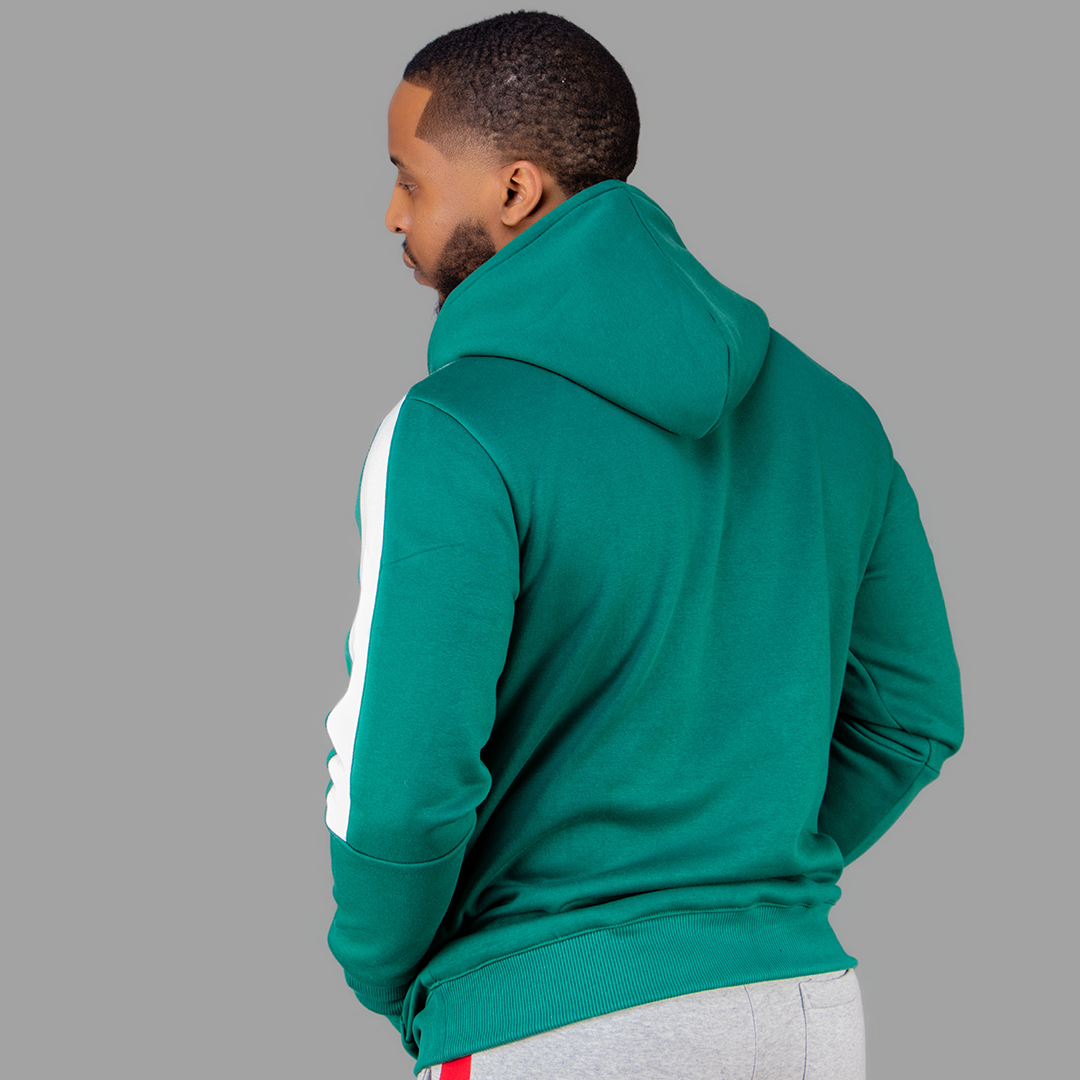 Exetwear Green/White Hoodie