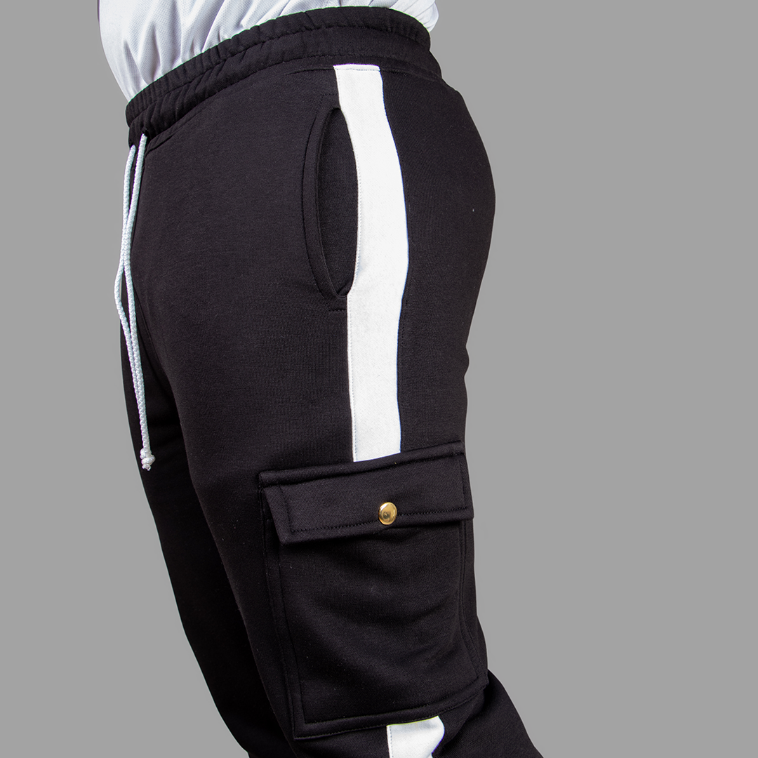 Exetwear Black/White Sweatpants