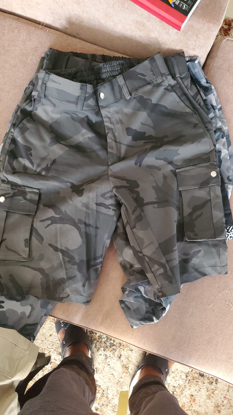 Women’s Cotton Twill Cargo Shorts