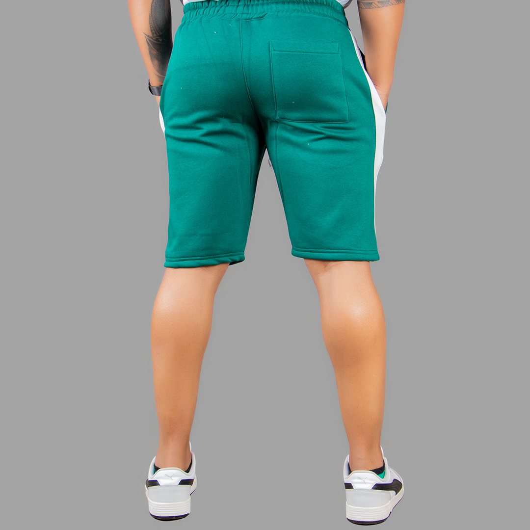 Green/White Shorts