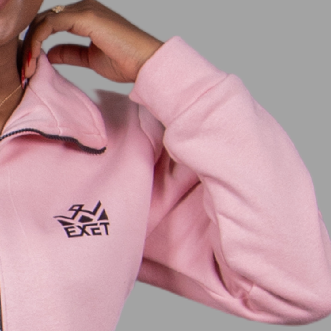 Women Sweatshirt (Baby Pink)