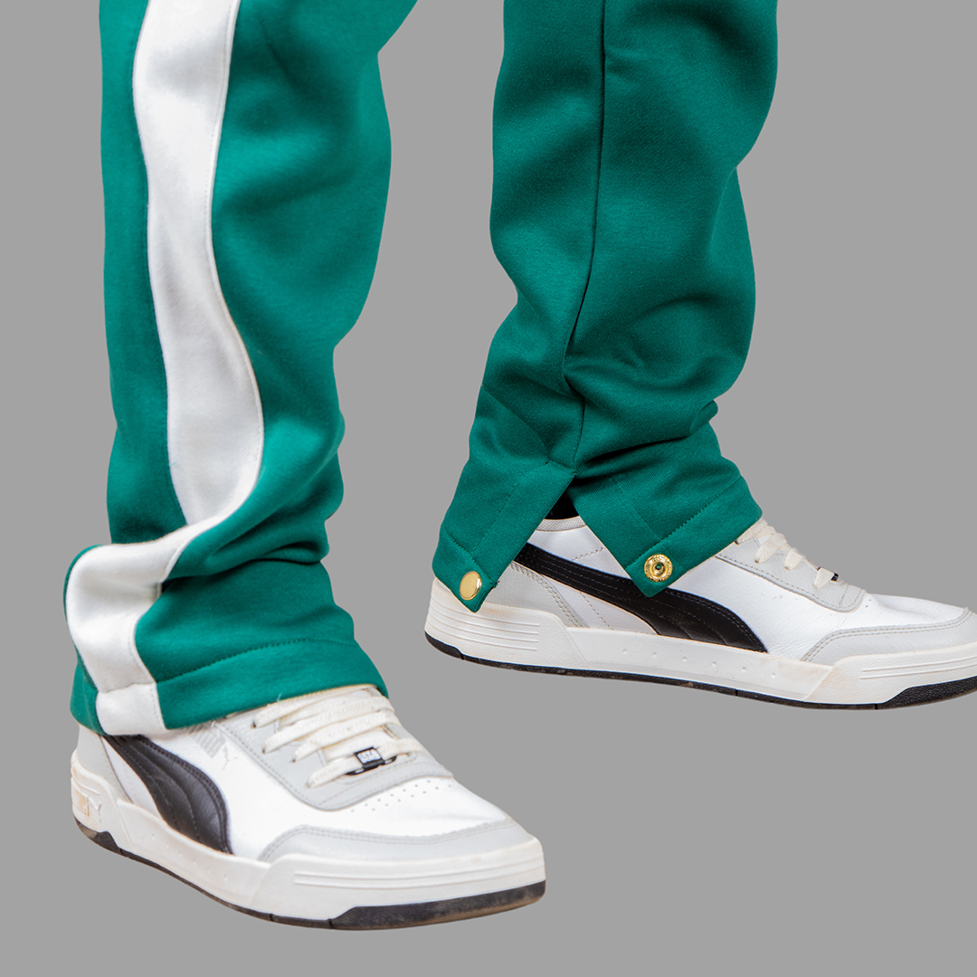 Exetwear Green/White Sweatpants