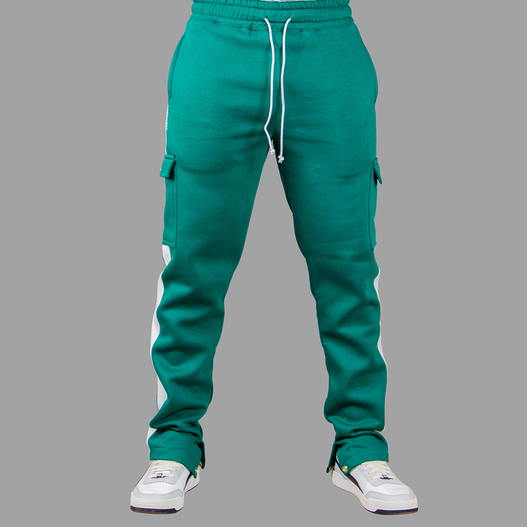 Men Green Hoodie set