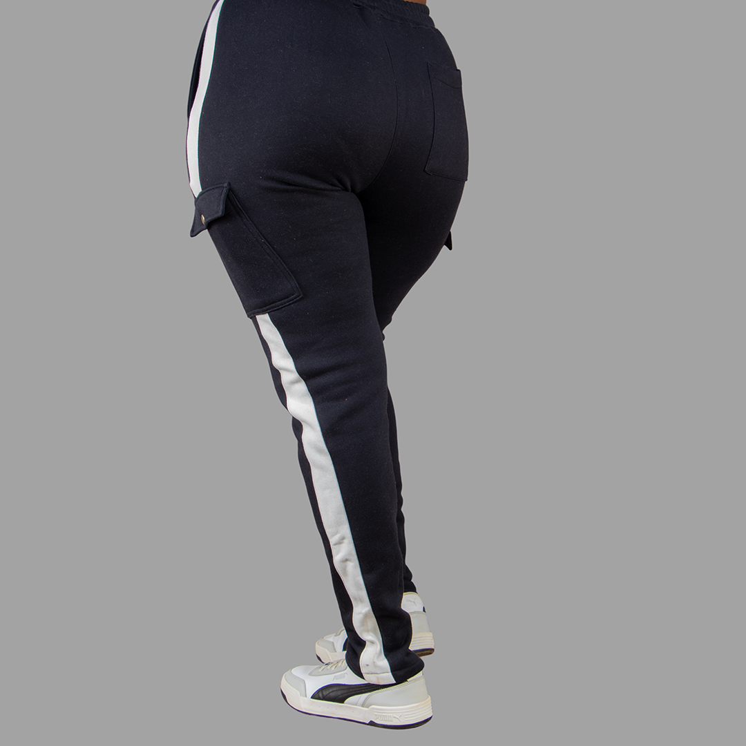 Women Sweatpants (Black/white)