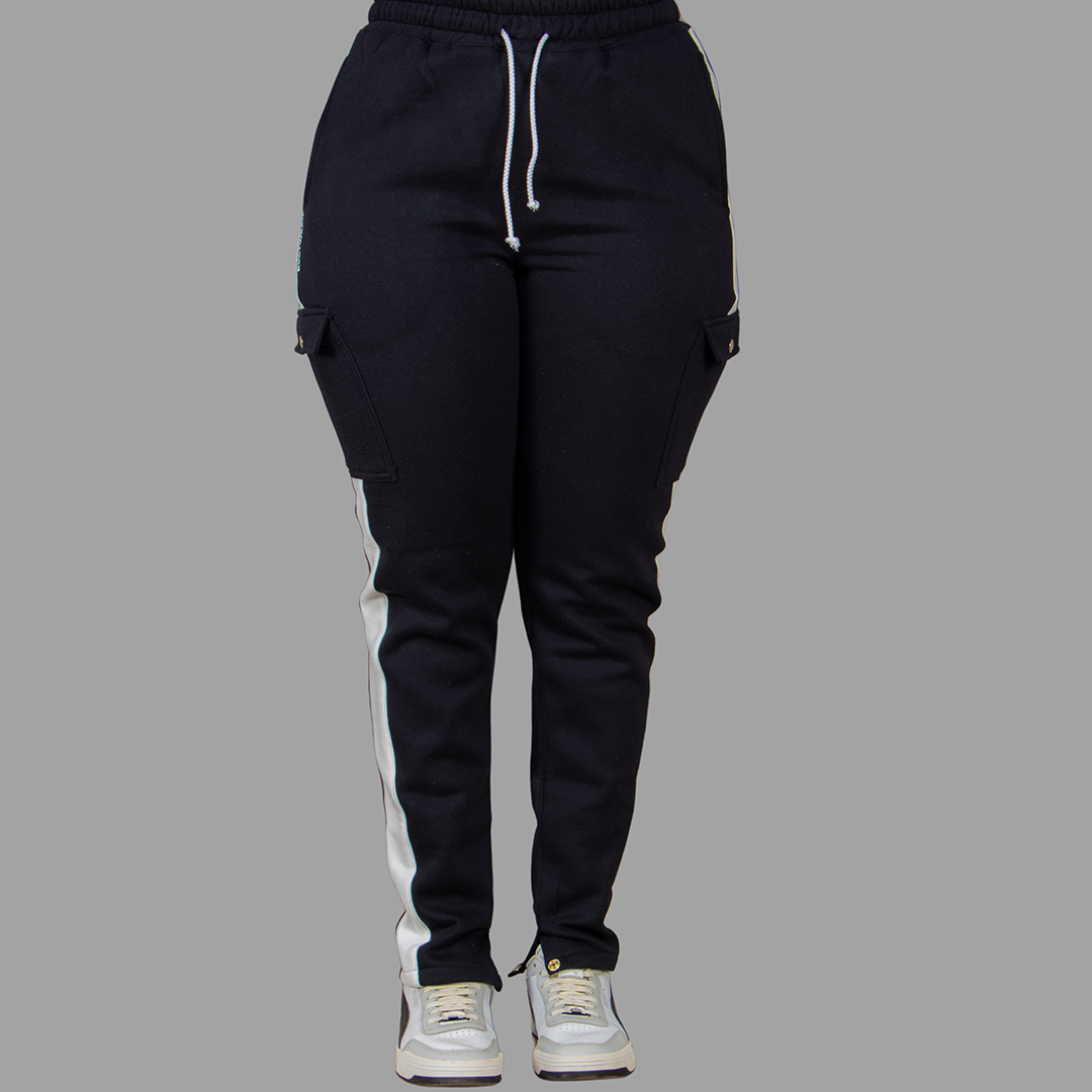 Women Sweatpants (Black/white)