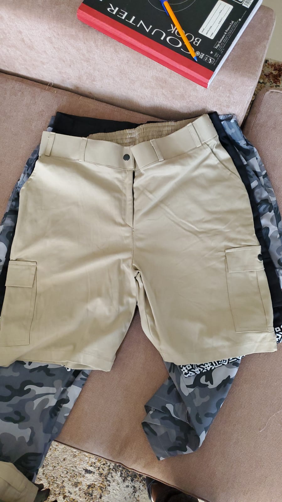 Women’s Cotton Twill Cargo Shorts