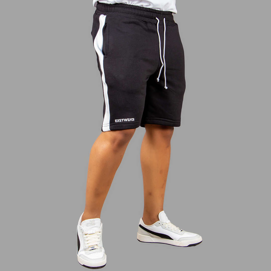 Black/White Shorts