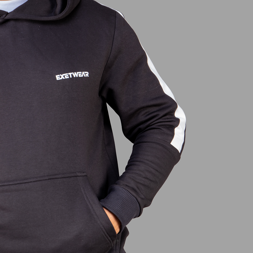 Exetwear Black/White Hoodie