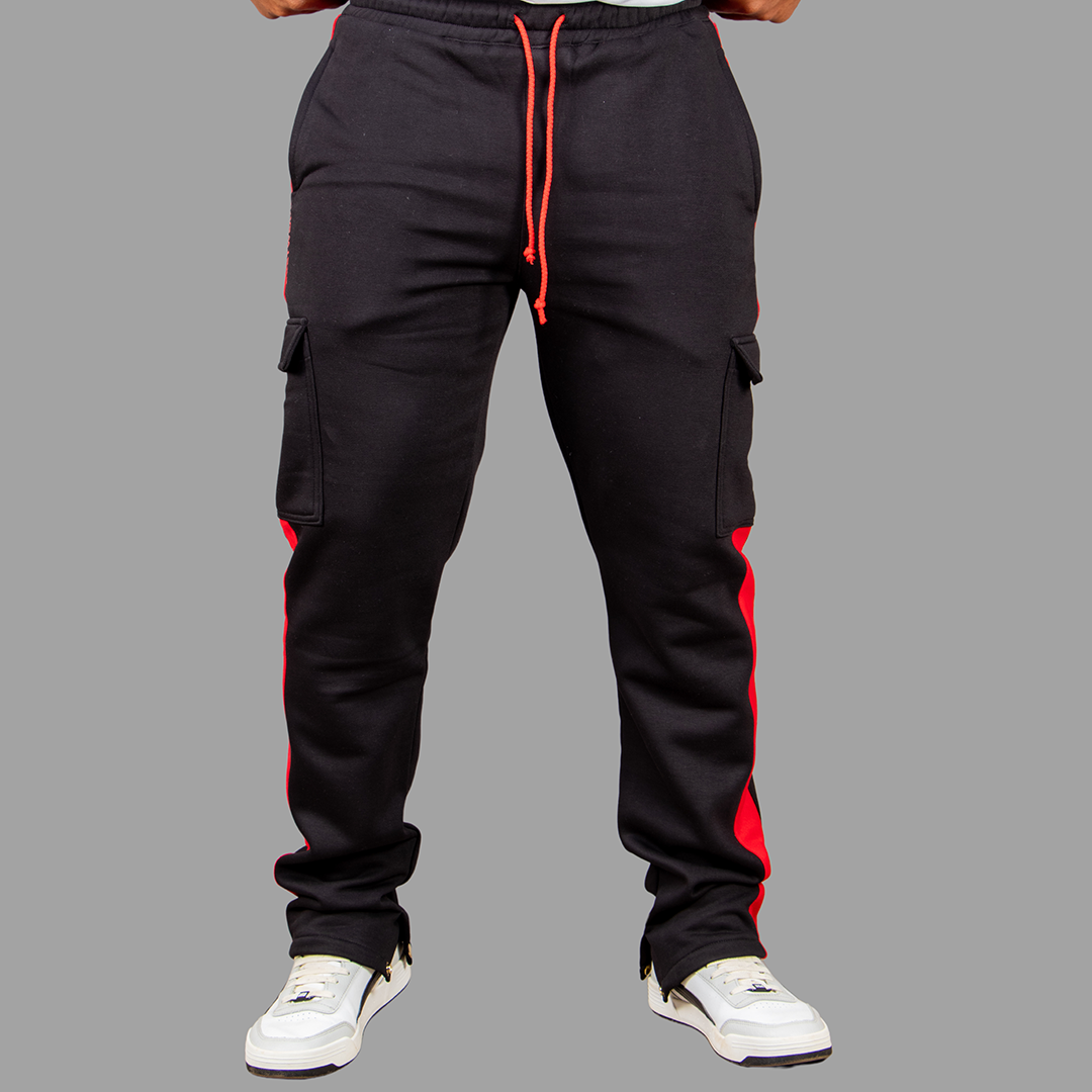 Exetwear Black/Red Sweatpants