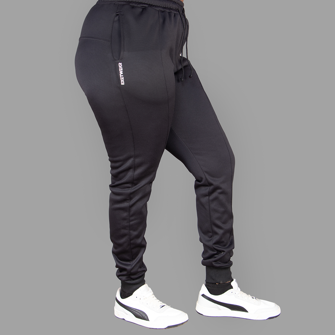 Women's Softshell Black Sweatpants