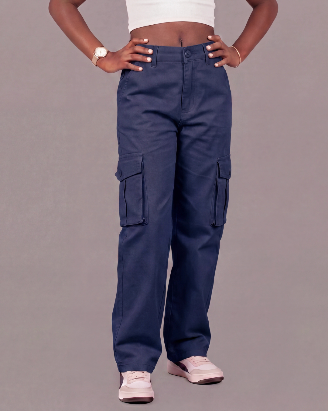 Girls’ Relaxed Cargo Pants