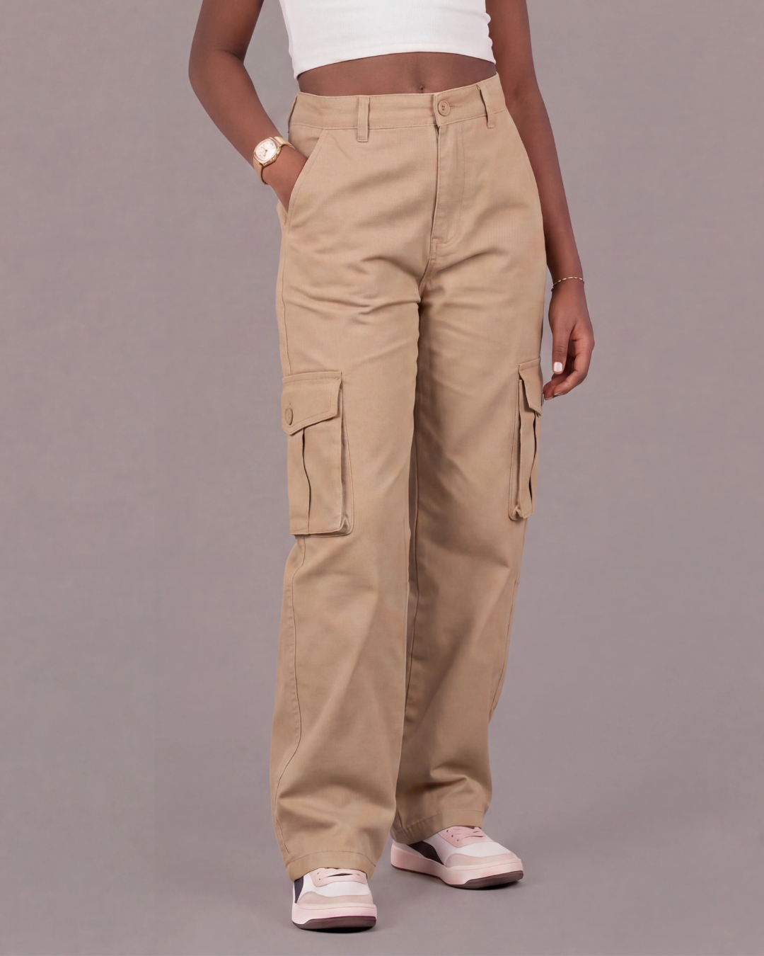 Girls’ Relaxed Cargo Pants