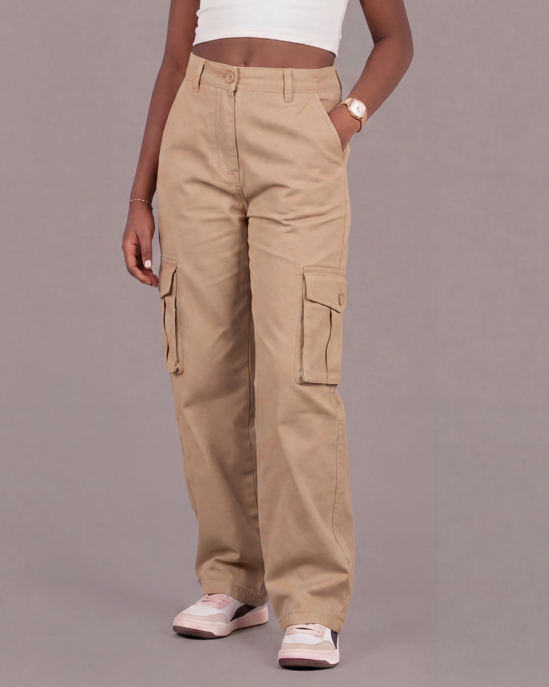 Girls’ Relaxed Cargo Pants
