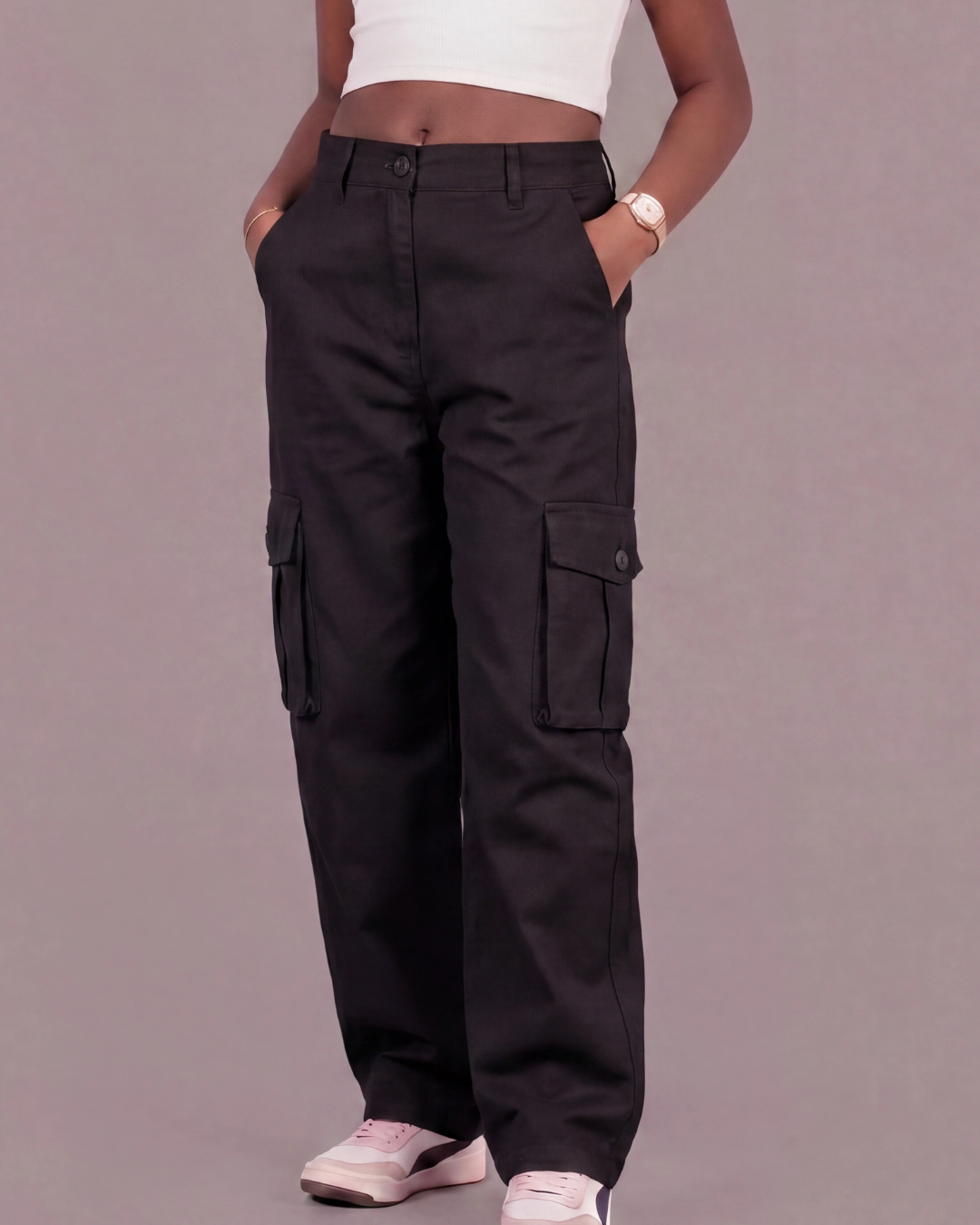 Girls’ Relaxed Cargo Pants