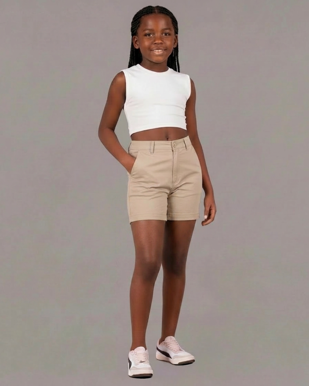 Girls’ Classic Chino Shorts