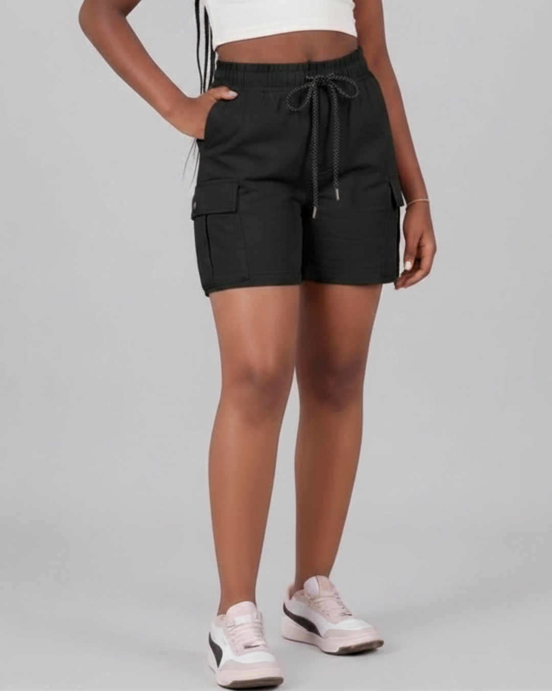 Girls’ Relaxed Cargo Shorts