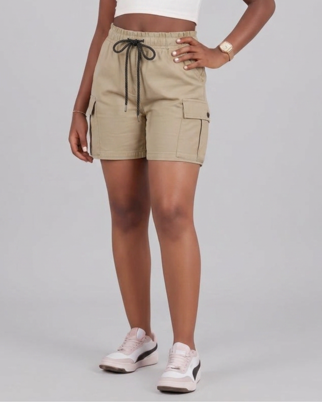 Girls’ Relaxed Cargo Shorts