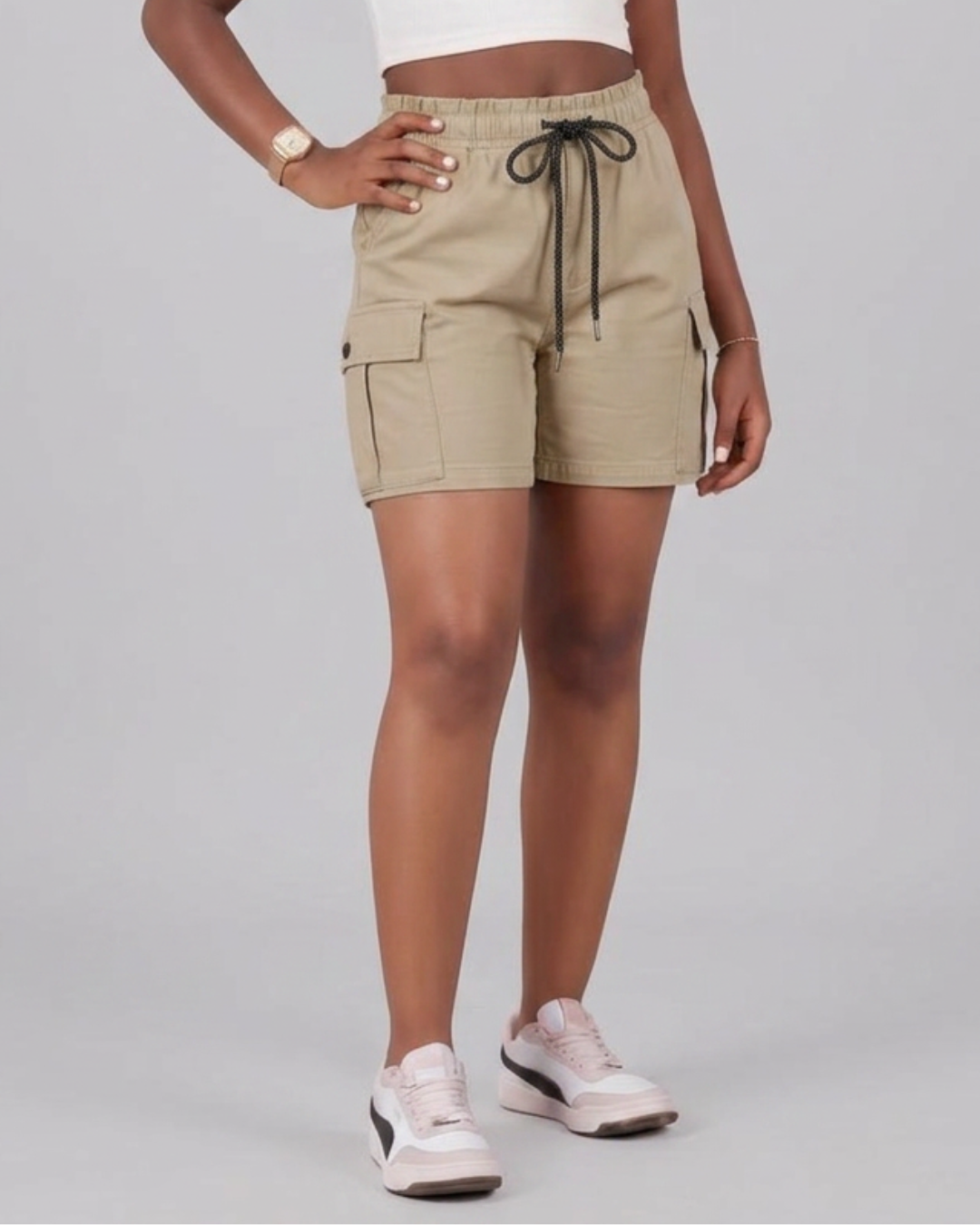 Girls’ Relaxed Cargo Shorts