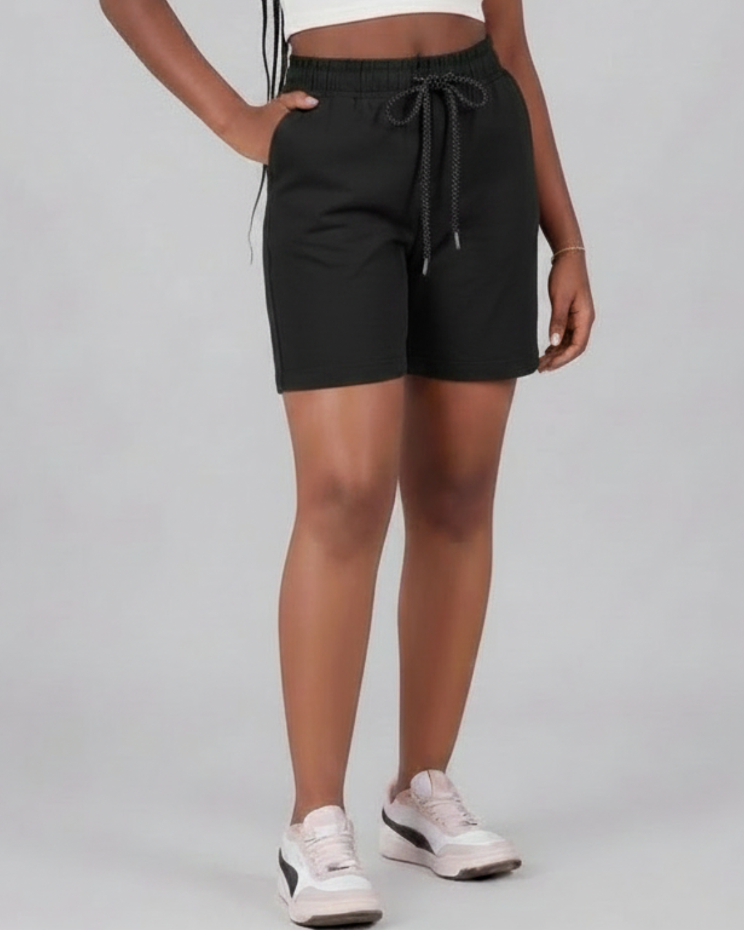 Girls’ Drawstring Chino Shorts