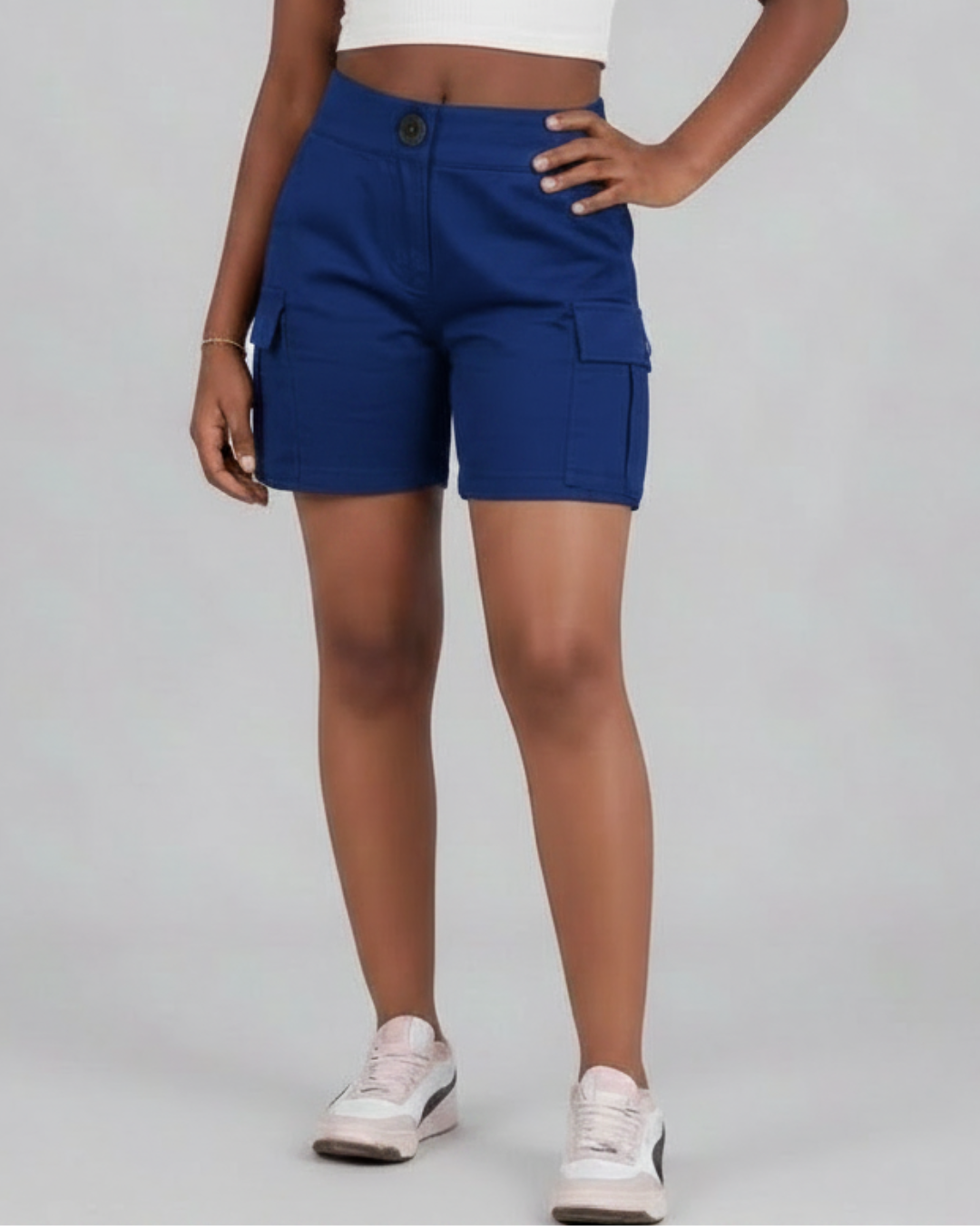 Girls’ Tapered Cargo Shorts