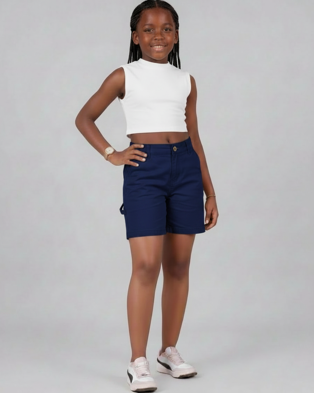Girls’ Carpenter Utility Shorts