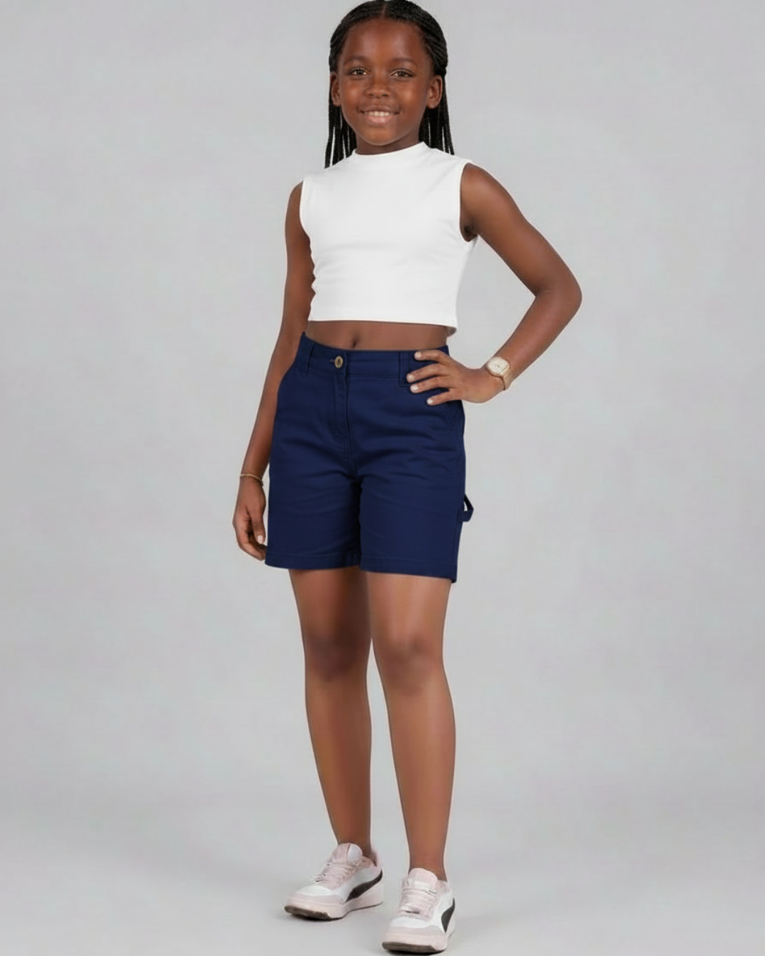 Girls’ Carpenter Utility Shorts