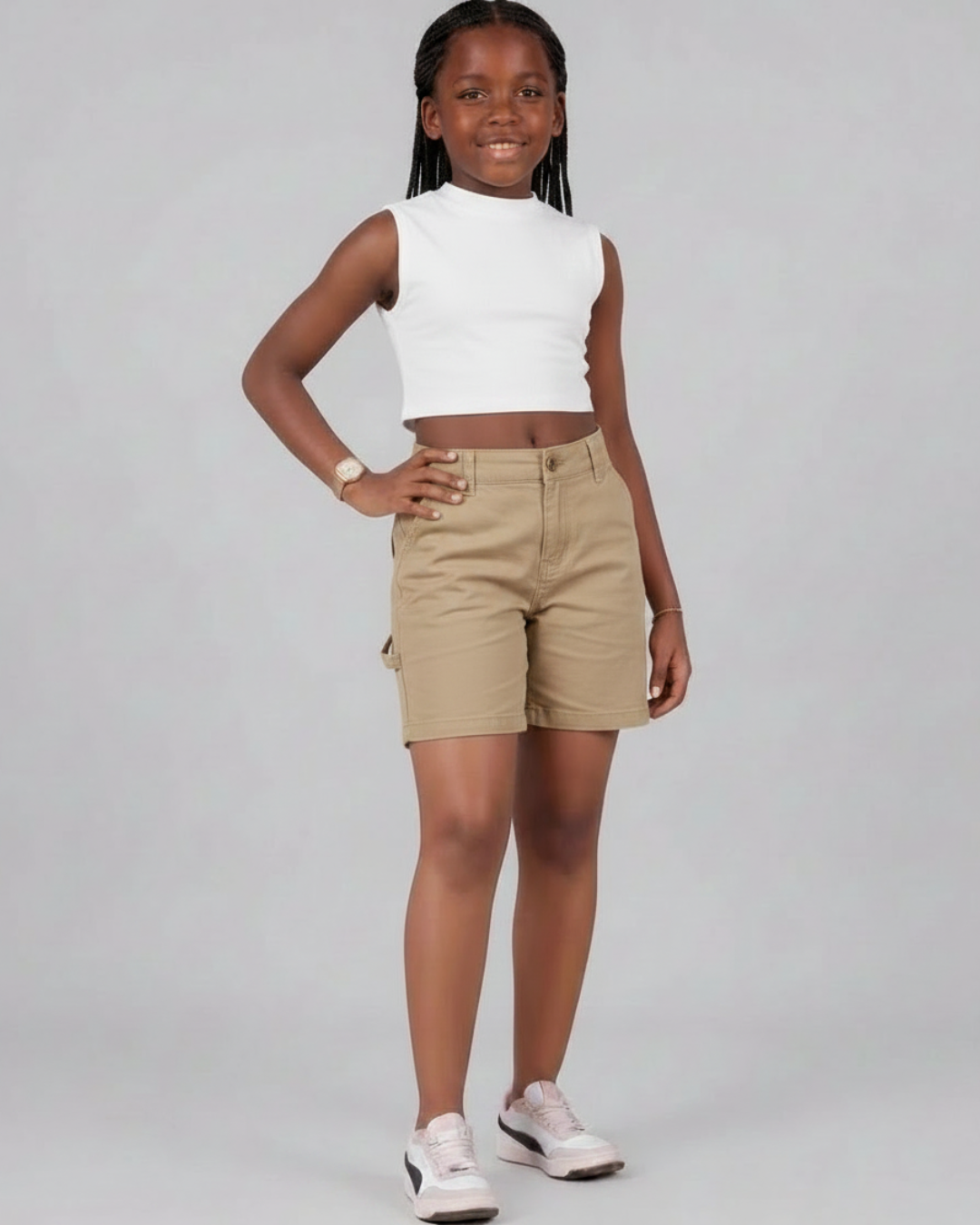 Girls’ Carpenter Utility Shorts