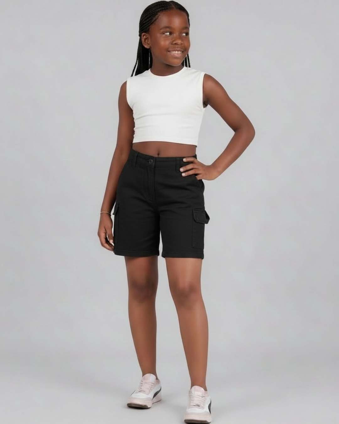Girls’ Carpenter Utility Shorts