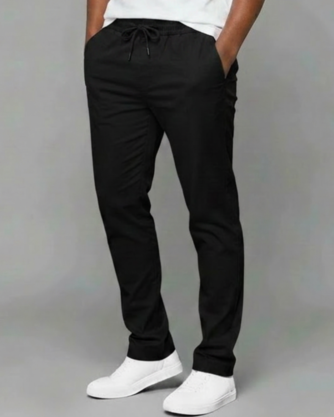 Boys' Drawstring Chino Pants