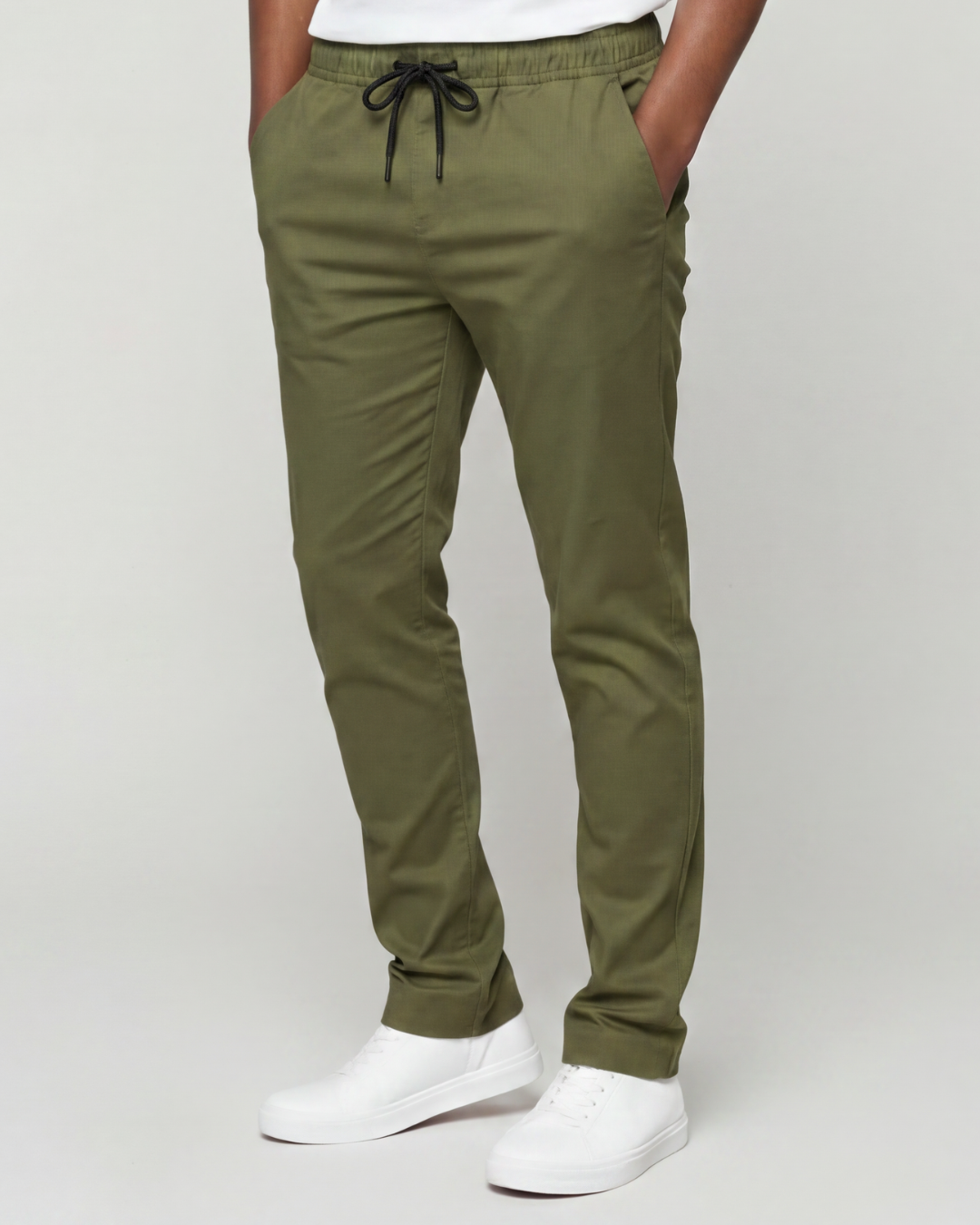 Boys' Drawstring Chino Pants