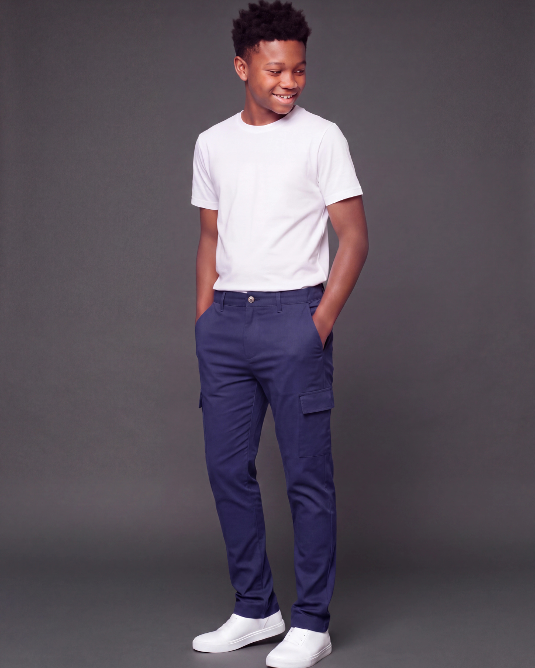 Boys' Relaxed Cargo Pants