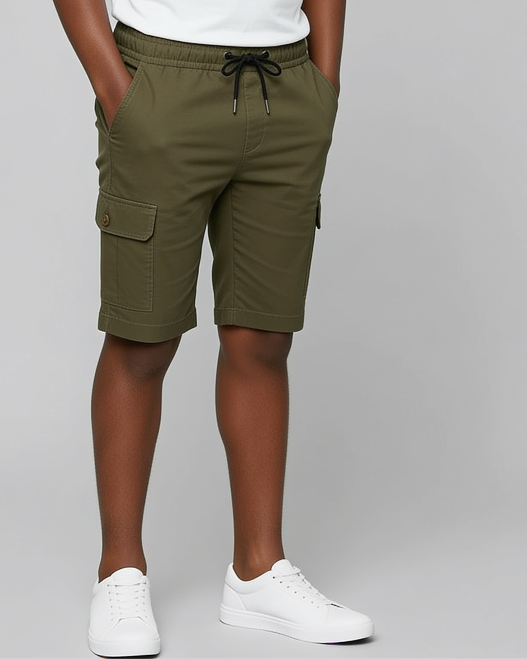 Boys' Tapered Cargo Shorts