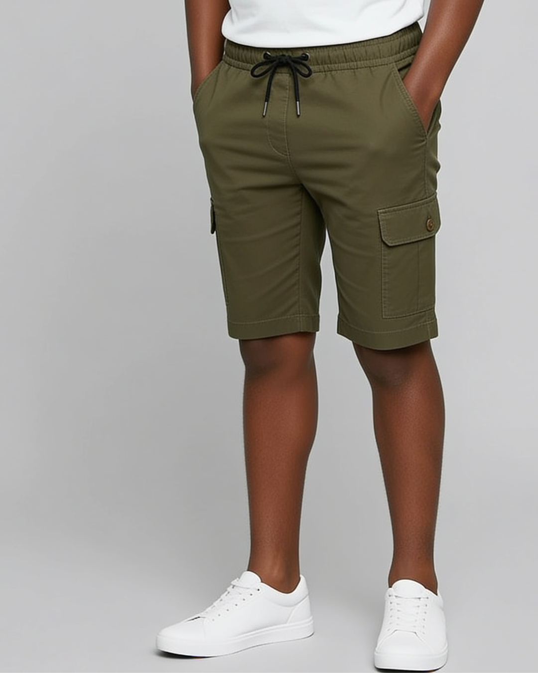 Boys' Tapered Cargo Shorts