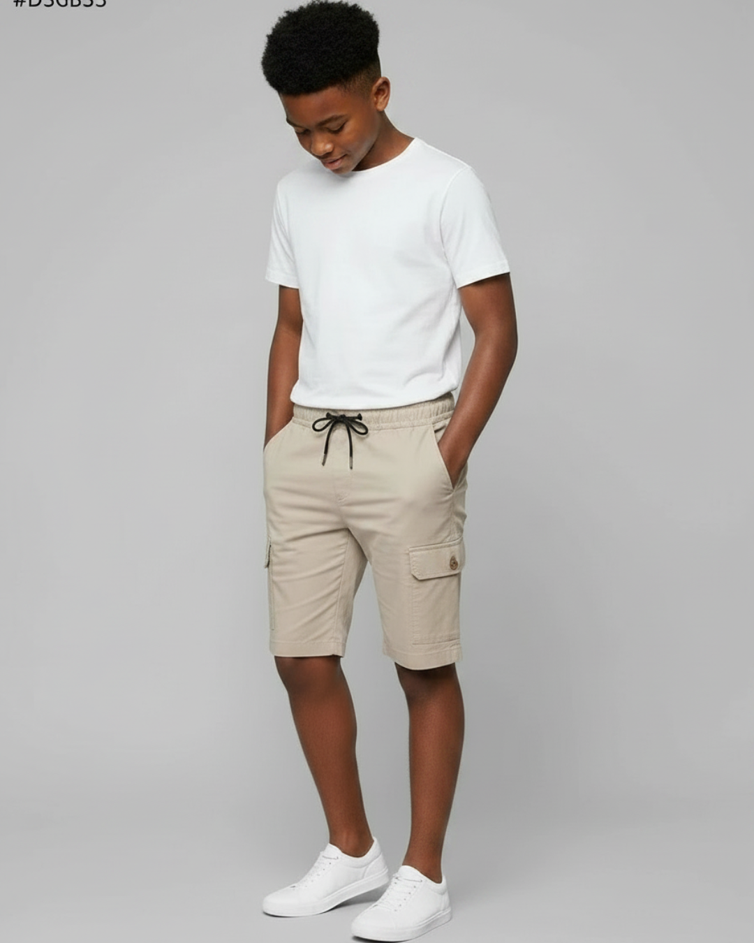 Boys' Tapered Cargo Shorts