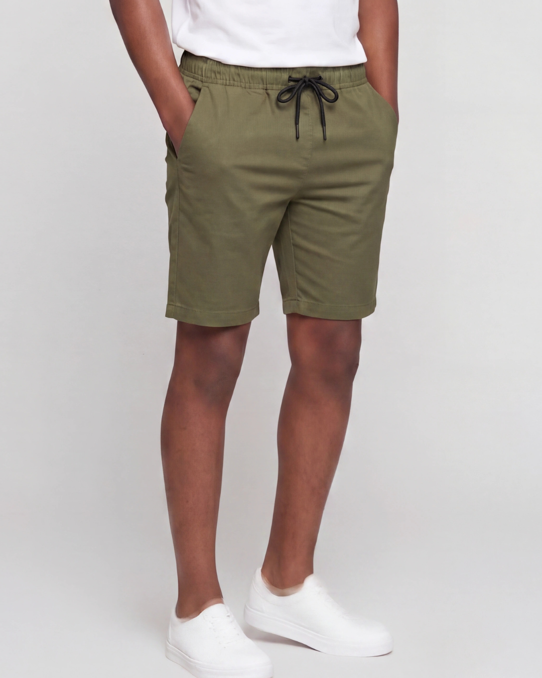 Boys' Drawstring Chino Shorts