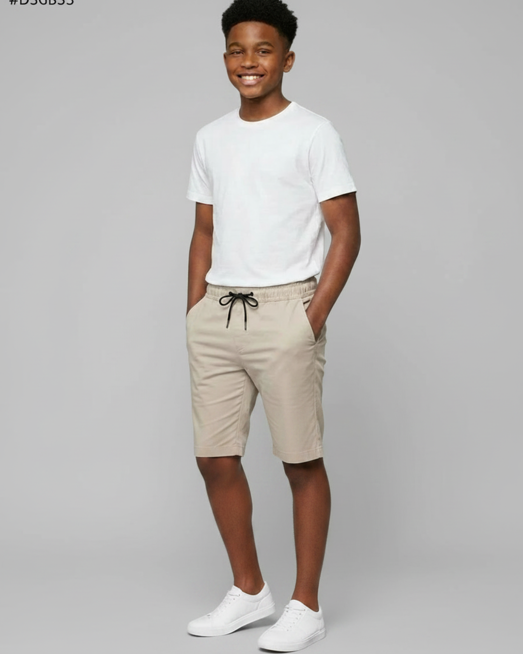 Boys' Drawstring Chino Shorts